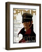 L'Optimum, October 2002 - Image Extraite de Corto Maltese, La Cour Secrète Des Arcanes-Pascal Morelli-Framed Art Print