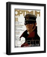 L'Optimum, October 2002 - Image Extraite de Corto Maltese, La Cour Secrète Des Arcanes-Pascal Morelli-Framed Art Print