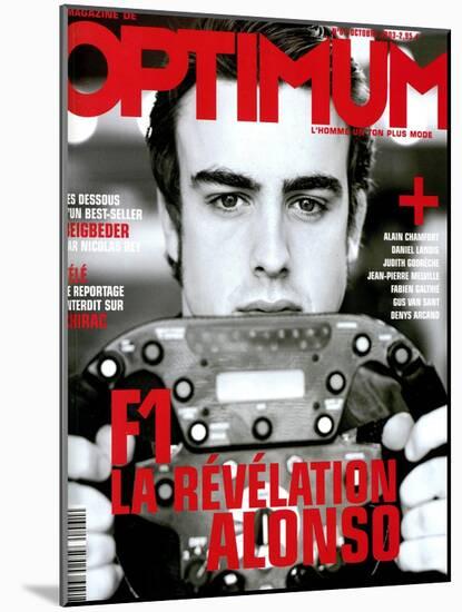 L'Optimum, October 2003 - Fernando Alonso-Andrea Klarin-Mounted Art Print