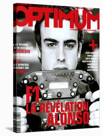 L'Optimum, October 2003 - Fernando Alonso-Andrea Klarin-Stretched Canvas