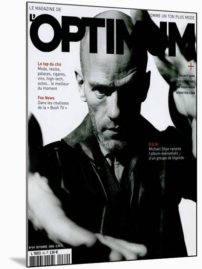 L'Optimum, October 2004 - Michael Stipe-Jérôme Schlomoff-Mounted Art Print