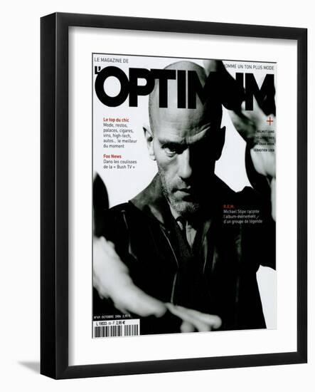 L'Optimum, October 2004 - Michael Stipe-Jérôme Schlomoff-Framed Art Print