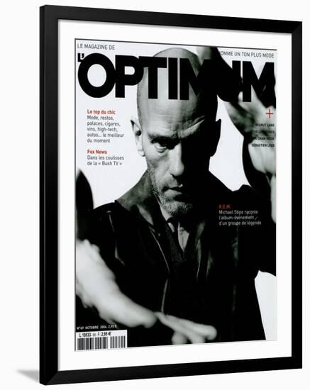 L'Optimum, October 2004 - Michael Stipe-Jérôme Schlomoff-Framed Art Print