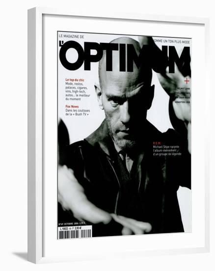 L'Optimum, October 2004 - Michael Stipe-Jérôme Schlomoff-Framed Art Print