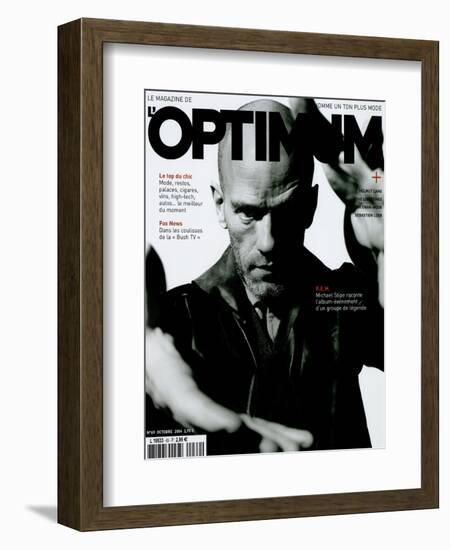 L'Optimum, October 2004 - Michael Stipe-Jérôme Schlomoff-Framed Art Print