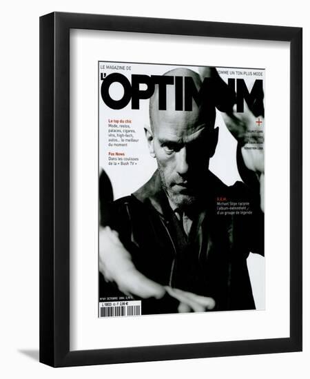 L'Optimum, October 2004 - Michael Stipe-Jérôme Schlomoff-Framed Art Print