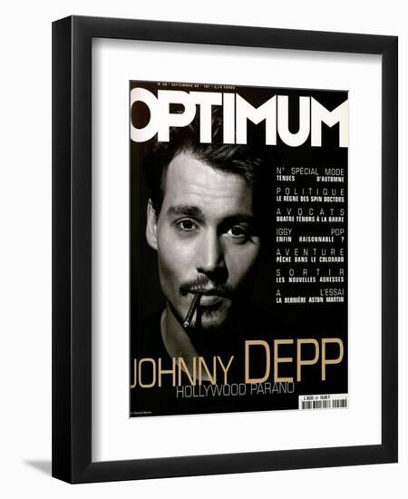 L'Optimum, September 1999 - Johhny Depp-Patrick Swirc-Framed Art Print