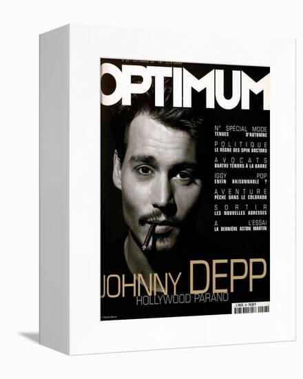 L'Optimum, September 1999 - Johhny Depp-Patrick Swirc-Framed Stretched Canvas