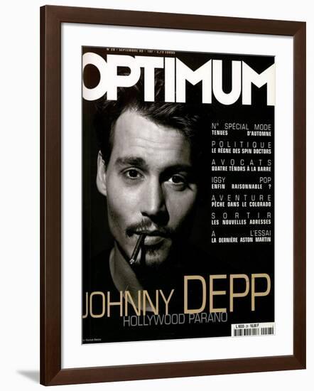 L'Optimum, September 1999 - Johhny Depp-Patrick Swirc-Framed Art Print