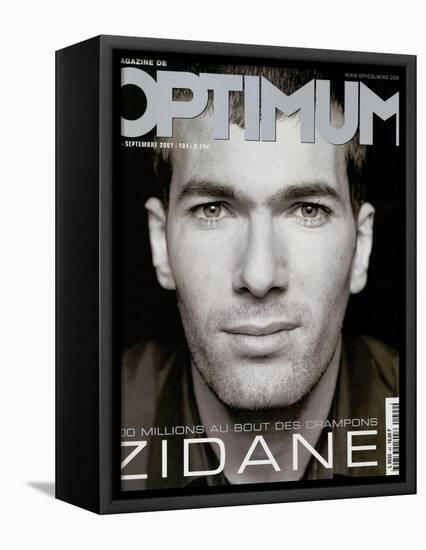 L'Optimum, September 2001 - Zinedine Zidane-François Darmigny-Framed Stretched Canvas