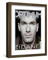 L'Optimum, September 2001 - Zinedine Zidane-François Darmigny-Framed Art Print