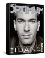 L'Optimum, September 2001 - Zinedine Zidane-François Darmigny-Framed Stretched Canvas