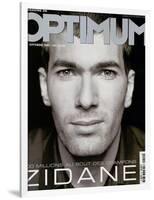 L'Optimum, September 2001 - Zinedine Zidane-François Darmigny-Framed Art Print