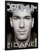 L'Optimum, September 2001 - Zinedine Zidane-François Darmigny-Framed Art Print