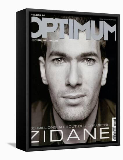 L'Optimum, September 2001 - Zinedine Zidane-François Darmigny-Framed Stretched Canvas