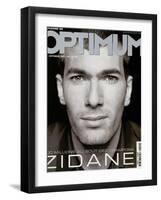 L'Optimum, September 2001 - Zinedine Zidane-François Darmigny-Framed Art Print