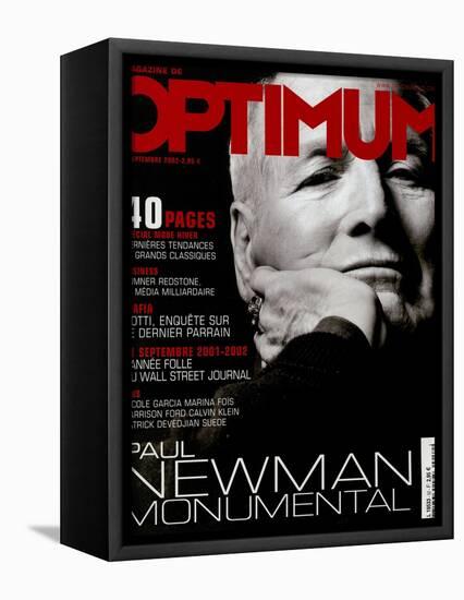 L'Optimum, September 2002 - Paul Newman-Bruce Oavidson-Framed Stretched Canvas