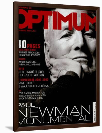 L'Optimum, September 2002 - Paul Newman-Bruce Oavidson-Framed Art Print