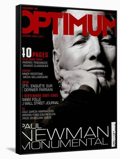 L'Optimum, September 2002 - Paul Newman-Bruce Oavidson-Framed Stretched Canvas