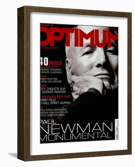 L'Optimum, September 2002 - Paul Newman-Bruce Oavidson-Framed Art Print