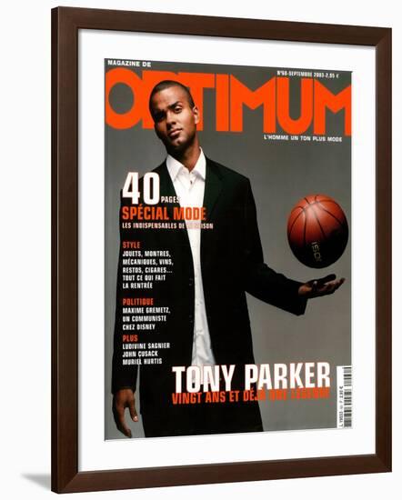 L'Optimum, September 2003 - Tony Parker-Benoit Peverelli-Framed Premium Giclee Print