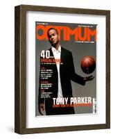 L'Optimum, September 2003 - Tony Parker-Benoit Peverelli-Framed Art Print