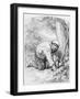 L'Or, Plate 16 from Les Toquades, 1858-Paul Gavarni-Framed Giclee Print