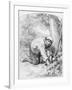 L'Or, Plate 16 from Les Toquades, 1858-Paul Gavarni-Framed Giclee Print