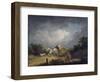 L'orage-George Morland-Framed Premium Giclee Print