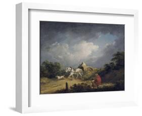 L'orage-George Morland-Framed Premium Giclee Print