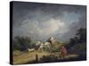 L'orage-George Morland-Stretched Canvas
