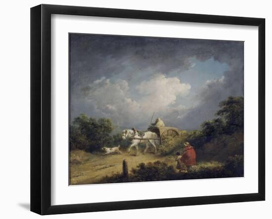 L'orage-George Morland-Framed Giclee Print