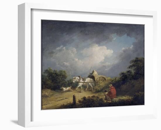 L'orage-George Morland-Framed Giclee Print