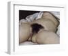 L'Origine du monde-Gustave Courbet-Framed Giclee Print