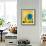 L'Oro dell' Azzurro-Joan Miro-Framed Art Print displayed on a wall