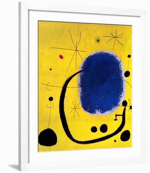 L'Oro dell' Azzurro-Joan Miro-Framed Art Print