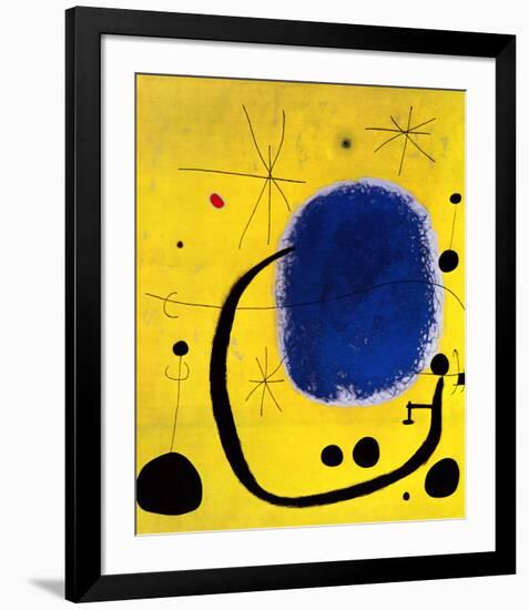 L'Oro dell' Azzurro-Joan Miro-Framed Art Print