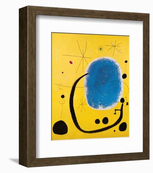 L'Oro dell' Azzurro-Joan Miro-Framed Art Print