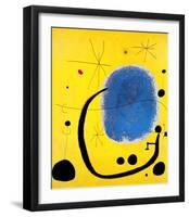 L'Oro dell' Azzurro-Joan Miro-Framed Art Print