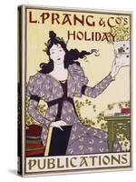 L. Prang and Co.'s Holiday Publications Poster-Louis John Rhead-Stretched Canvas