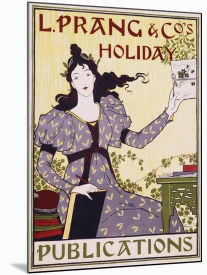 L. Prang and Co.'s Holiday Publications Poster-Louis John Rhead-Mounted Giclee Print