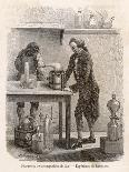 Antoine-Laurent Lavoisier French Chemist and Founder of Modern Chemistry-L. Richard-Framed Stretched Canvas