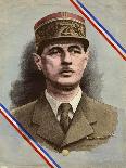 Charles de Gaulle-L. Serre-Laminated Photographic Print