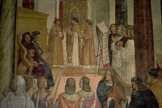 Choral Scene, from the Life of St. Benedict (Detail)-L. & Sodoma Signorelli-Laminated Giclee Print
