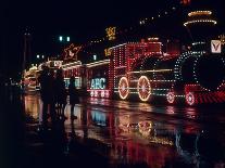 Night Time Illumination of Blackpool Tower, 1967-L. Stringer-Laminated Photographic Print