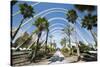 L'Umbracle (Landscaped Walk) at the City of Arts and Sciences (Ciudad De Las Artes Y Las Ciencias)-Lee Frost-Stretched Canvas