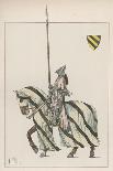 Knight in Battle-Dress with Lance-L. Vallet-Stretched Canvas