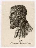 Zenon of Elea Greek Philosopher-L. Visconti-Mounted Art Print