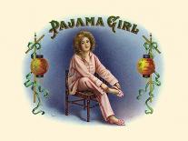 Pajama Girl-L.W. Keyer-Art Print