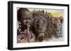 L25 Africa Lions-D. Rusty Rust-Framed Giclee Print